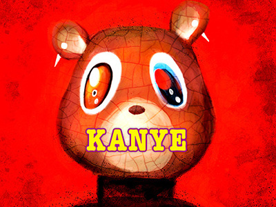 Kanye Bear Mascot