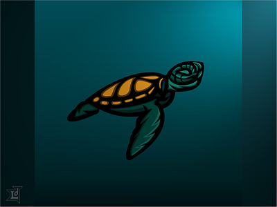 Sea turtle art beautiful colorful creature illustration majestic ocean peaceful sea sea life sea turtle turtle