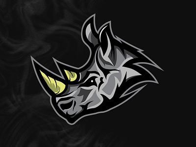 Rhino adobe art design esports illustration illustrator logo vector