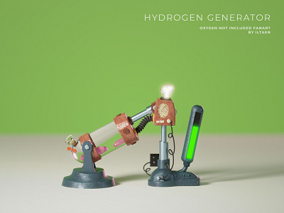 Oxygen Not Included: Hydrogen Generator fanart