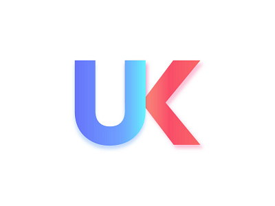 Life in UK app england gradient logo uk united kingdom