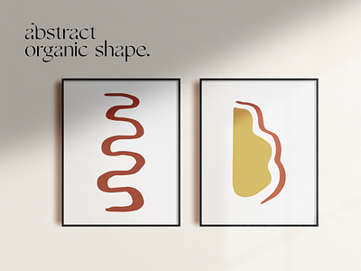 Abstract Organic Shape