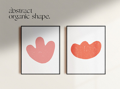 Abstract Organic Shape Vol.7 abstract abstract shape adobe illustrator branding crayon brushed creative design graphic design hand drawn illustration logo minimalist organic shape simple vector