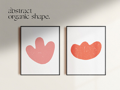 Abstract Organic Shape Vol.7 abstract abstract shape adobe illustrator branding crayon brushed creative design graphic design hand drawn illustration logo minimalist organic shape simple vector