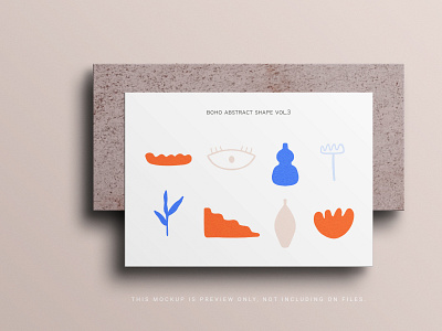 Boho Abstract Shape Vol.3