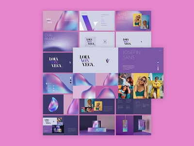 Branding & Visual Identity Design for Lola Von Vega branding branding guidelines design graphic design logo visual identity