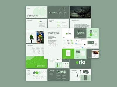 Branding & Visual Identity Design for RFA