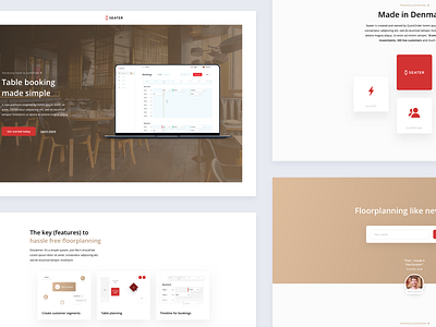 Seater Web Design landing page landingpage web web design webdesign