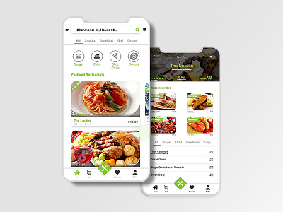 Food Delivery app concept app app design app ui design corporate flat food food and beverage food and drink food app food delivery app foodie ui ux