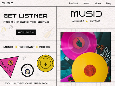 MUSIC app branding creative design figma graphic design idea illustration logo music ui ux vector xd