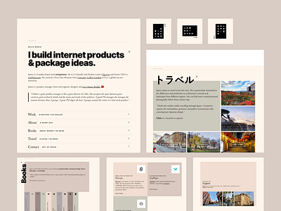 Japanese Typography & Portfolio 🎎 japan japanese japanese art pastels personal site portfolio typography
