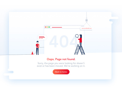 404 Error Page | Illustration 404 error 404 page branding flat illustration health healthcare illustration not found problem ui web web site