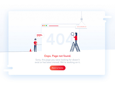 404 Error Page | Illustration