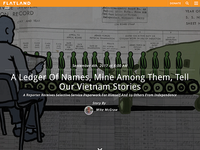 Flatland Illustration - Vietnam Ledger