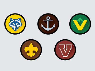 Boy Scouts Program Icon Redesigns boy scouts branding design graphic design icon il illustration logo ui user experience ux