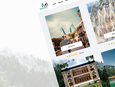 Tours page UI Kit branding logo tourspage traveldesign typography ui ux vector webdesign