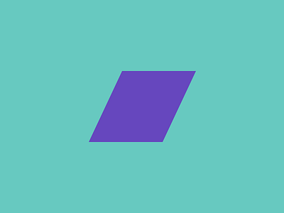 Purple. blue minimal purple rhombus shape