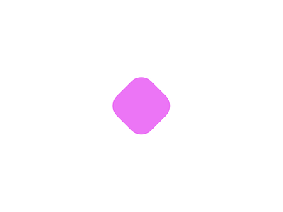 Pink on White flow free icon minimal pink round shape sketch vector white