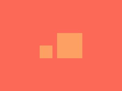 Big and Small big download free icon orange red set shape sketch small square ui