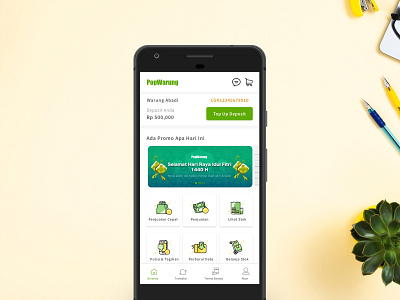 Popwarung Revamp app indonesia ui ux ui