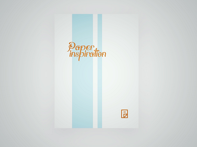 Paper inspiration book cover logo note