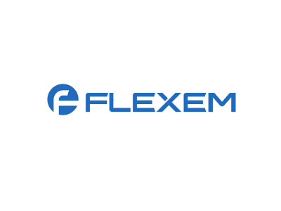 Logo Flexem graphic design illustration logo ui