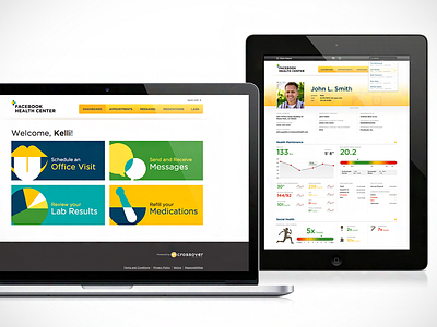 Facebook Health Center Web Apps