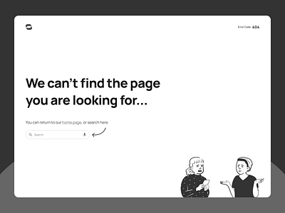404 Page 008 404 404 page dailyui illustration web