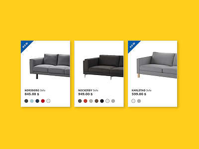IKEA UI Tile ikea modern tile ui ux