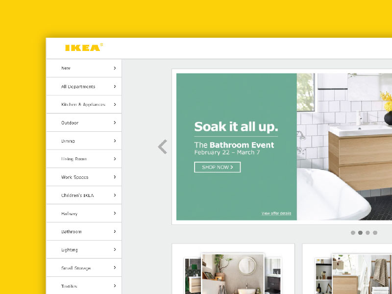 Ikea Redesign Web Design Concept By Matt Ellis On Dribbble