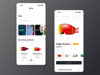 Oakley - concept app