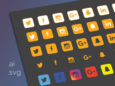40 Icons Dribbble