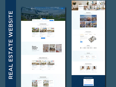 Real Estate Website Design and Development