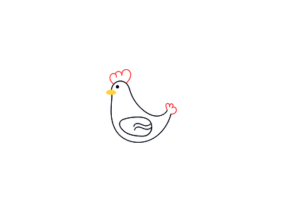 Chicken Logo Mark design graphic design illustration logo ui vector