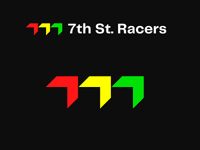 7th St. Racers Logo, Abstract Logo Design