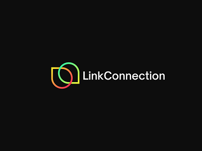 Link Connection Abstract Minimal Logo design graphic design illustration logo vector