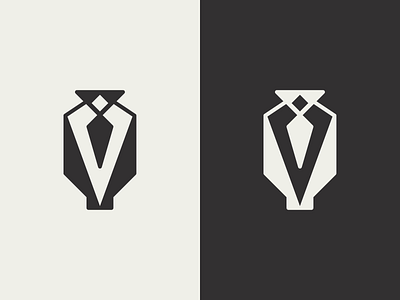 Suit Abstract Geometric Logo