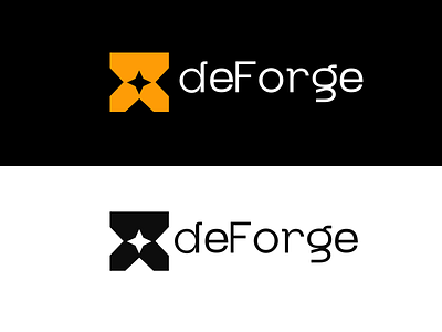 deForge Abstract Logo design graphic design illustration logo vector