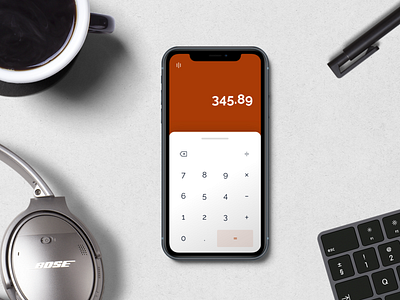 Calculator App Concept app concept design productivity ui ui ux design uidesign uiux