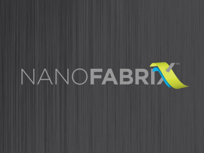 Nanofabrix Logo branding logo logotype tech trademark