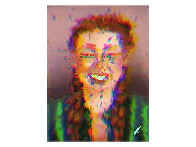Turning Red character design design digital art digital drawing digital painting explosive illustration pixel art pixelated pixels