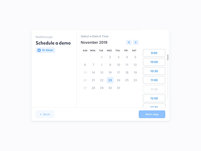 Schedule Demo Exploration aftereffects animation animation design design schedule ui ux
