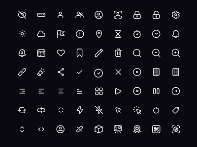 🏴 Fintory Icon Set animation app icons free icons icon icons iconset ui ux