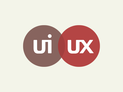 UI/UX Logo branding brown logo red