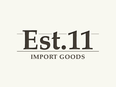 Est.11 Logo branding logo