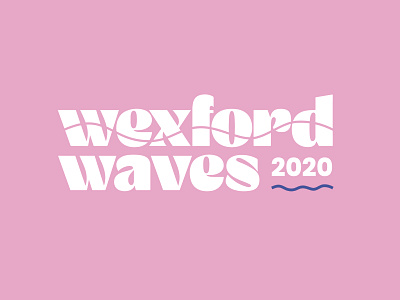Wexford Waves design logo