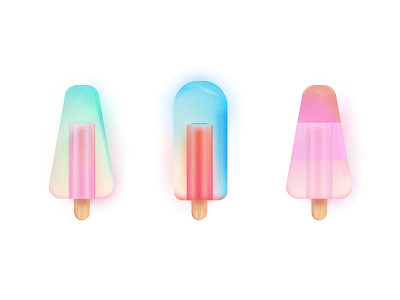 Ice Lollies cream ice lollies