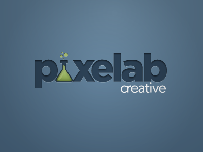 Introducing... beaker brand logo pixelab