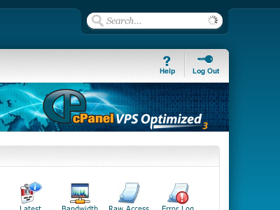 A facelift to the current version cpanel 11 loader search