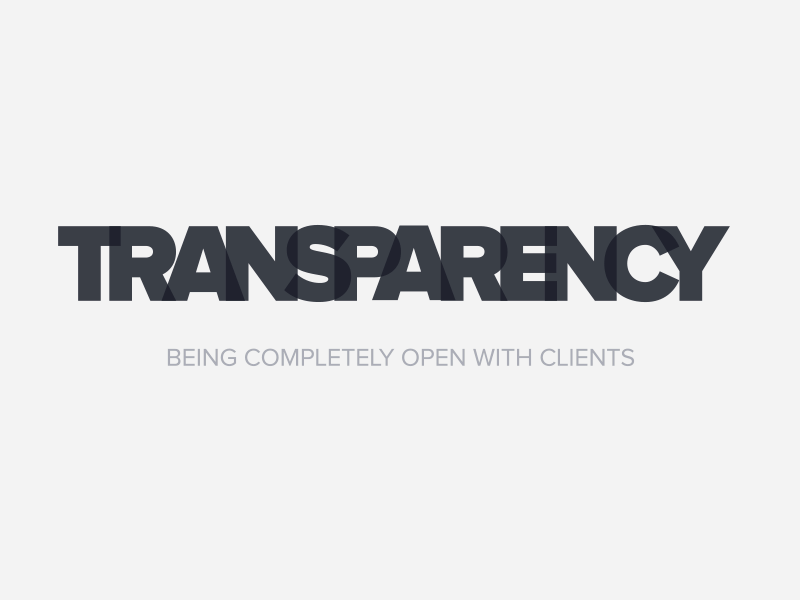 Transparency